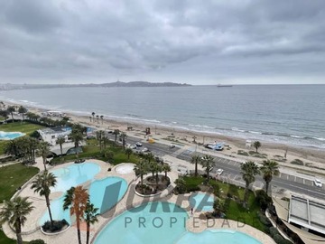 Departamento en arriendo mensual en Jardin del mar año corrido 2 dorm 2 baños estacionamiento, Coquimbo - 2 dormitorios, 2 baños