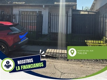 Casa en venta en Villa puertas del sur, Talca - 3 dormitorios, 1 baño