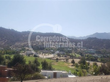 Sitio en venta en Valle Escondido, Lo Barnechea