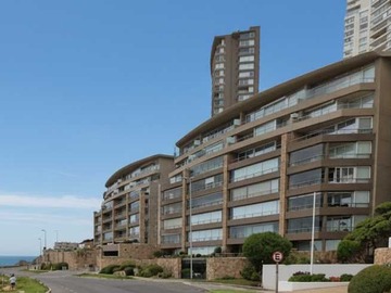 Departamento en venta en Costa Brava -Depto. Frente Al Mar-Av.Borgoño (128504), Concón - 2 dormitorios, 2 baños