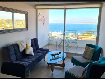 Departamento en venta en Las Pinpinerlas 1164, Concón - 1 dormitorio, 1 baño