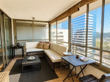 Departamento en venta en Pleno golf, riesco, isidora goyenechea, Las Condes - 1 dormitorio, 1 baño