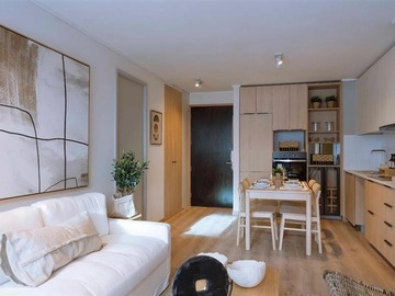 Departamento en venta en Duble almeyda, Ñuñoa - 2 dormitorios, 2 baños
