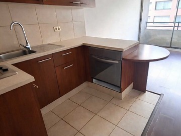 Departamento en arriendo mensual en General Mackenna/ Metro Santa Ana (146759), Santiago - 1 dormitorio
