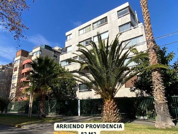 Departamento en arriendo mensual en Amplio -82 M2- 2D+2B Frente a Campus Oriente (168719), Providencia - 2 dormitorios, 2 baños