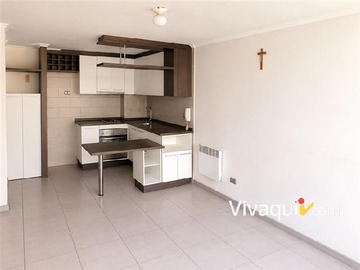 Departamento en venta en Vicuña Mackenna /Metro santa Isabel, Santiago - 1 dormitorio, 1 baño