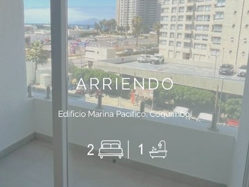 Departamento en arriendo mensual en Avenida los Pescadores 5121, Coquimbo - 2 dormitorios, 1 baño