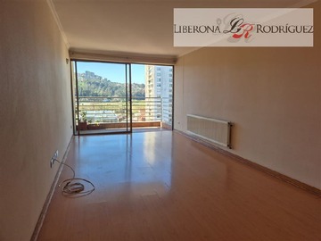 Departamento en arriendo mensual en Departamento en sector Oriente de Viña, Viña del Mar - 3 dormitorios, 2 baños
