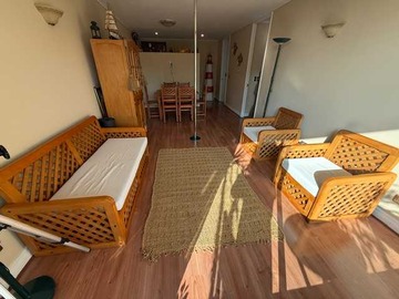 Departamento en arriendo mensual en Parque Araucano, metro Manq, Parque Arauco (175280), Las Condes - 3 dormitorios, 2 baños