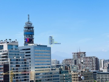 Departamento en venta en A pasos de la moneda, y metro los heroes y santa ana, Santiago - 1 dormitorio, 1 baño