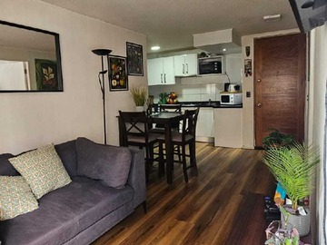 Departamento en arriendo mensual en Moderno Departamento con Gran Conectividad (182238), Santiago - 2 dormitorios, 1 baño