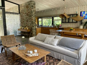 Terreno en venta en Espectacular Casa amoblada en Parcela en Olmué (181180), Olmué - 3 dormitorios, 3 baños