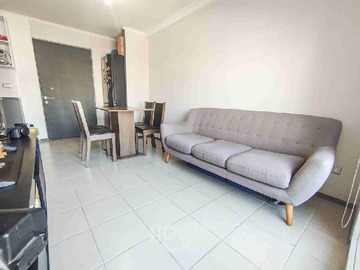 Departamento en arriendo mensual en Pintor Cicarelli, San Joaquín - 2 dormitorios, 1 baño