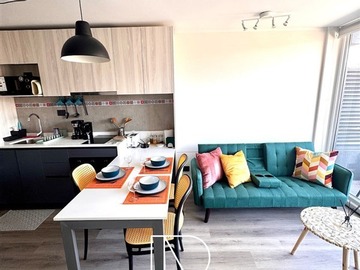 Departamento en arriendo mensual en Av Gracia / San Eugeneo, Ñuñoa - 1 dormitorio, 1 baño