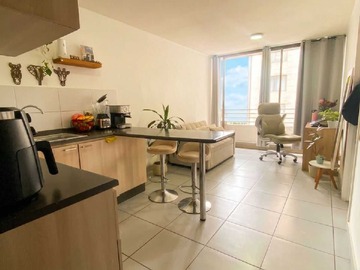 Departamento en arriendo mensual en 1D+1B+Estac y Bga | Edif. 9 Pisos, Lo Vial (171868), San Miguel - 1 dormitorio, 1 baño