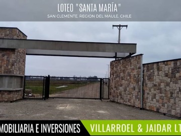 Parcela en venta en Venta de parcela san clemente, hacienda santa maría, San Clemente
