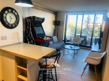 Departamento en arriendo mensual en Arr. Dpto Amoblado vista dunas Costa 2D 1B 1E (167750), Concón - 2 dormitorios, 1 baño