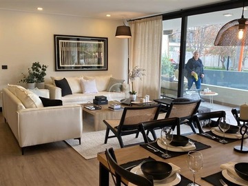 Departamento en venta en Dehesa Central. Comprador NO paga comisión., Lo Barnechea - 3 dormitorios, 3 baños