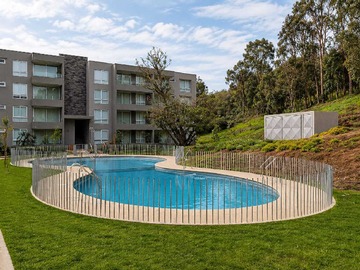 Departamento en venta en Oportunidad - 2dorm/2bañ/1est/1bod amoblado (168900), Papudo - 2 dormitorios, 2 baños