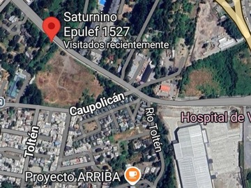 Terreno en venta en Saturnino Epulef 1527, Villarrica