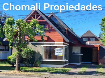 Casa en arriendo mensual en El Alcázar de Sevilla, Temuco - 5 dormitorios, 3 baños