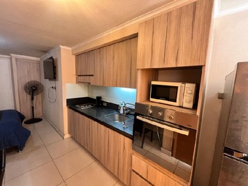 Departamento en venta en Lord cochrane / padre miguel de olivares, Santiago - 1 dormitorio, 1 baño
