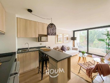 Departamento en arriendo mensual en Canal Kirke, Viña del Mar - 2 dormitorios, 1 baño