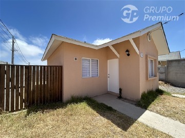 Casa en arriendo mensual en Buque riquelme, Coquimbo - 2 dormitorios, 1 baño