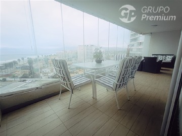 Departamento en arriendo mensual en Expectacular departamento amoblado en condominio oceano 2dormitorios 2 baños, Coquimbo - 2 dormitorios, 2 baños