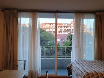 Departamento en arriendo mensual en club hipico 475, Santiago - 1 dormitorio, 1 baño