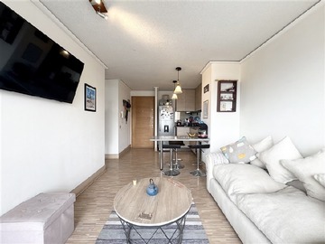 Departamento en arriendo mensual en Macul // Quilin, Macul - 2 dormitorios, 1 baño