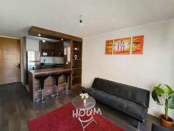 Departamento en arriendo mensual en Las Encinas, Concón - 1 dormitorio, 1 baño
