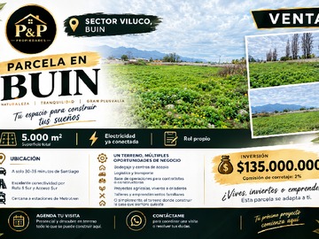 Venta / Parcela / Buin