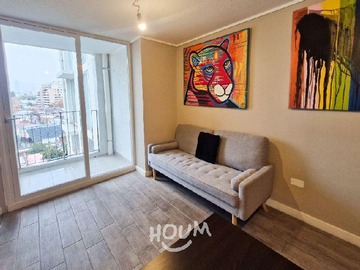 Departamento en arriendo mensual en Avenida Irarrázaval, Ñuñoa - 1 dormitorio, 1 baño