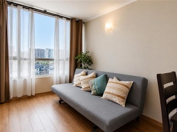 Departamento en venta en Cercano a metro Irarrazabal - Con estacionamiento y bodega, Santiago - 1 dormitorio, 1 baño