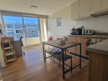 Departamento en arriendo mensual en Arrienda Departamento 1D, 1B y 1e en Brisas del Sol, Talcahuano - 1 dormitorio, 1 baño