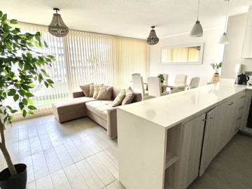 Departamento en arriendo mensual en Aqua resort año corrido 3 dorm 2 baños est., La Serena - 3 dormitorios, 2 baños