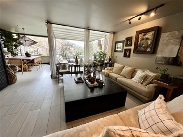 Departamento en venta en Santa Blanca / Rucamanqui, Lo Barnechea - 4 dormitorios, 3 baños