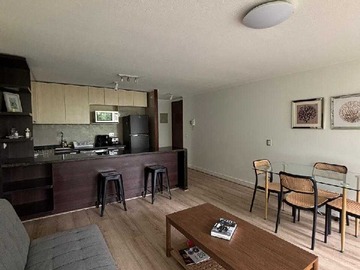 Departamento en arriendo mensual en Departamento amoblado, Sector Parque Arauco! (167036), Las Condes - 2 dormitorios, 2 baños