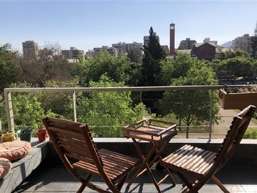 Departamento en arriendo mensual en Plaza Las Lilas - Loreto Causiño, Providencia - 1 dormitorio, 2 baños