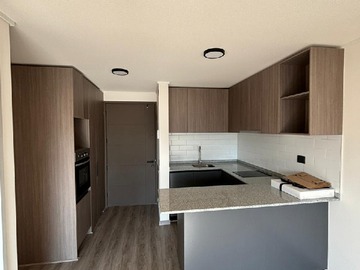 Departamento en arriendo mensual en Depto Nuevo 1D/1B con Bodega en Ñuñoa - 1 dormitorio, 1 baño