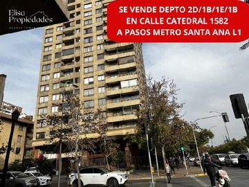 Departamento en venta en Se vende depto, metro santa ana, $88.000.000, Santiago - 2 dormitorios, 1 baño