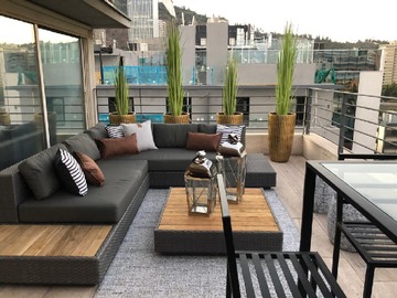Departamento en arriendo mensual en Metros pedro de valdivia y manuel montt, Providencia - 1 dormitorio, 2 baños