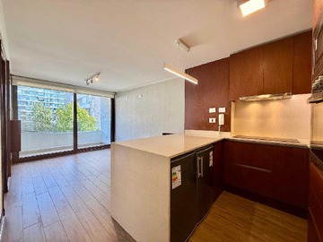 Departamento en arriendo mensual en En las Condes - 1 dormitorio, 1 baño