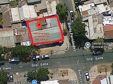 Sitio en venta en Gral. Gana 555, Santiago