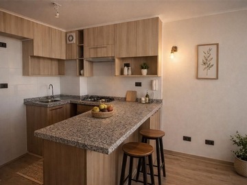 Departamento en venta en Carvajal 330, La Cisterna - 1 dormitorio, 1 baño