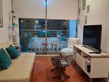 Departamento en arriendo mensual en Los Clarines 3139, Macul - 2 dormitorios, 1 baño