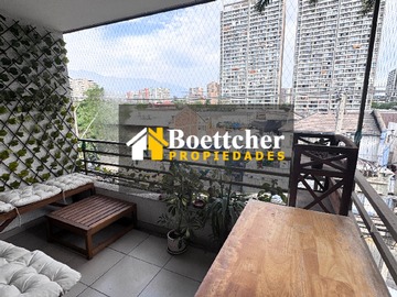 Departamento en venta en Mujica 350, Ñuñoa - 3 dormitorios, 2 baños
