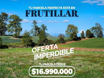 Parcela en venta en Prados de Frutillar, Frutillar