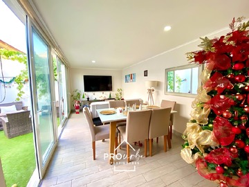 Casa en venta en República de Cuba Metro Bilbao, Providencia - 3 dormitorios, 3 baños